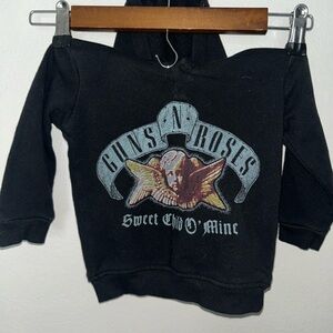 Guns N' Roses Black Kids Hoodie